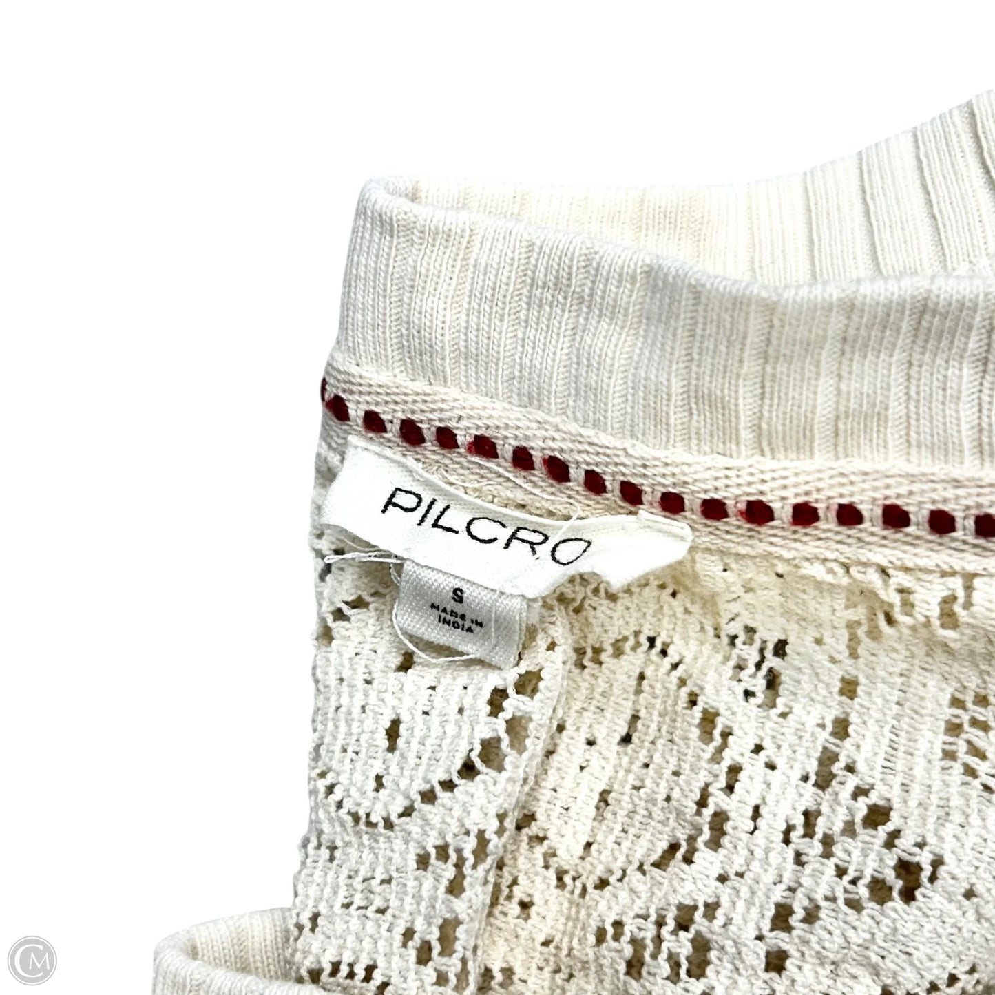 Top Short Sleeve By Pilcro In Cream, Size: S