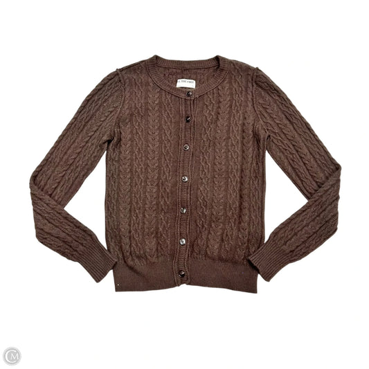 Sweater Cardigan By We The Free In Brown, Size: S