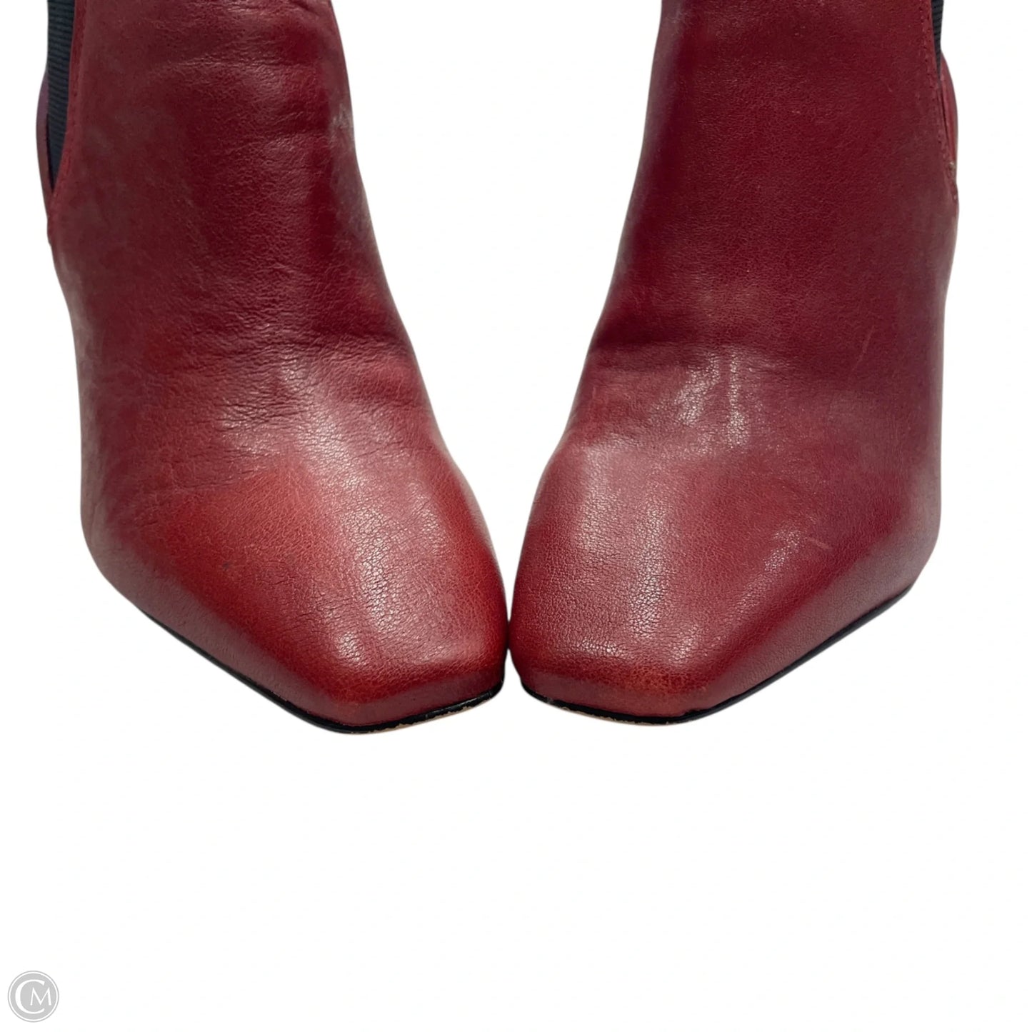 Boots Ankle Heels By Vince Camuto In Red, Size: 6.5