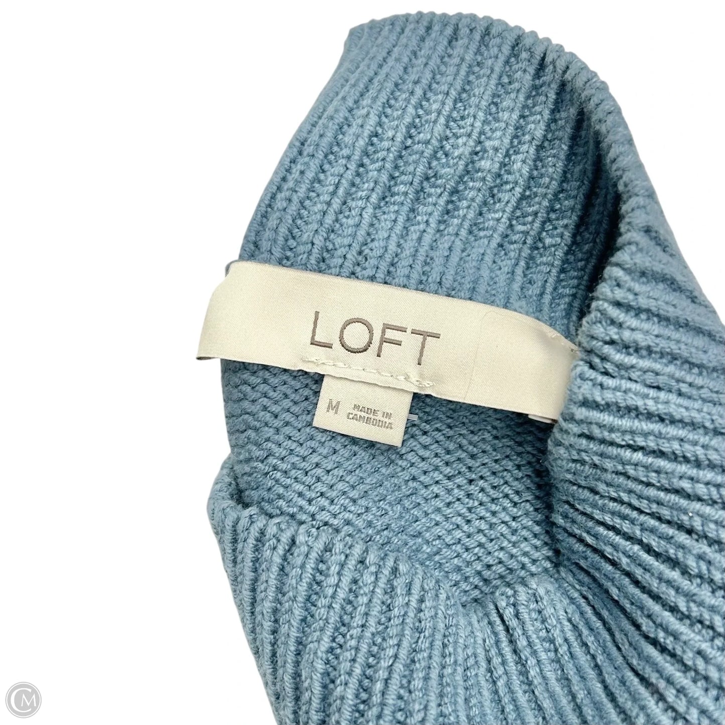 Sweater By Loft In Blue, Size: M