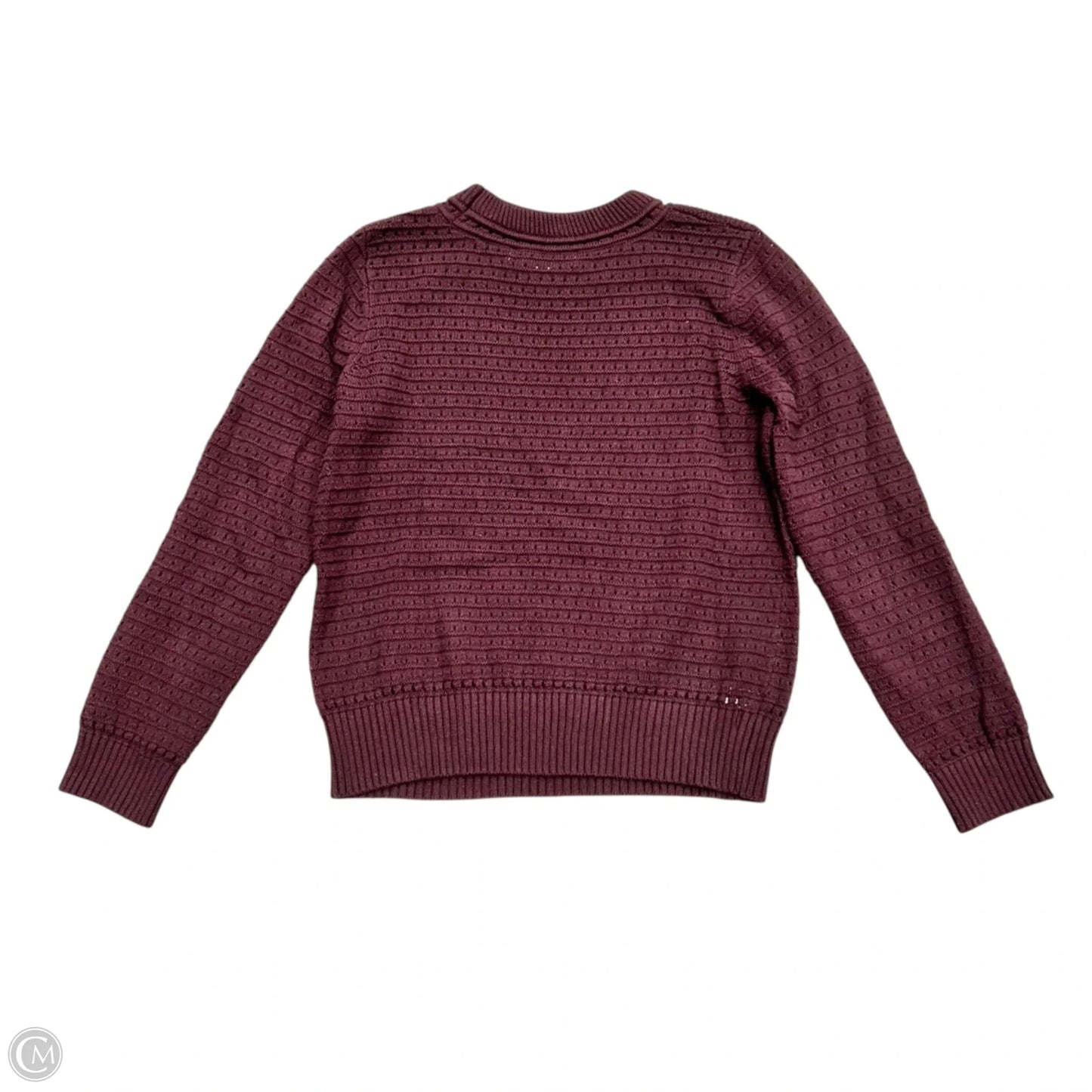 Sweater By Loft In Maroon, Size: S