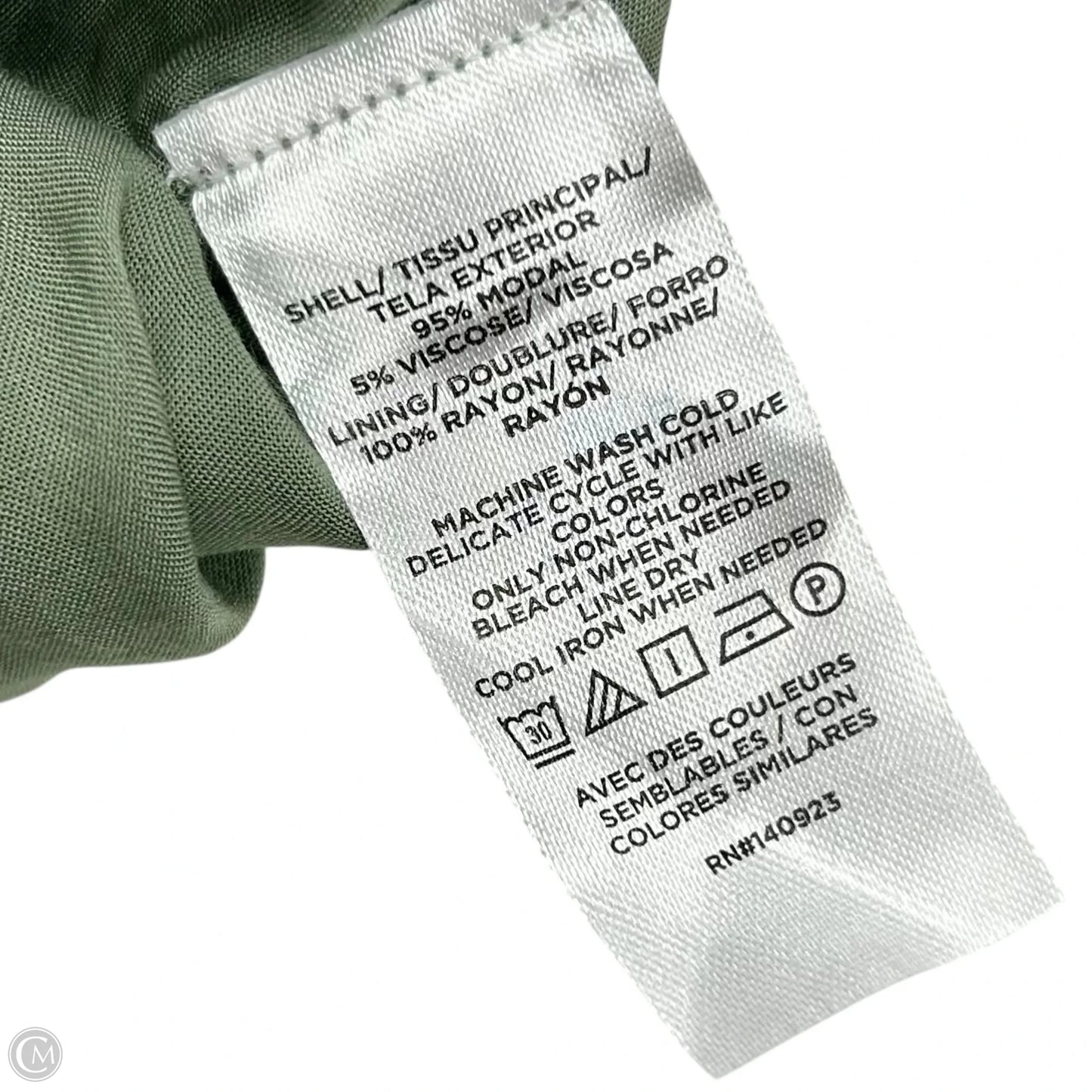 Skirt Maxi By Loft In Green, Size: M