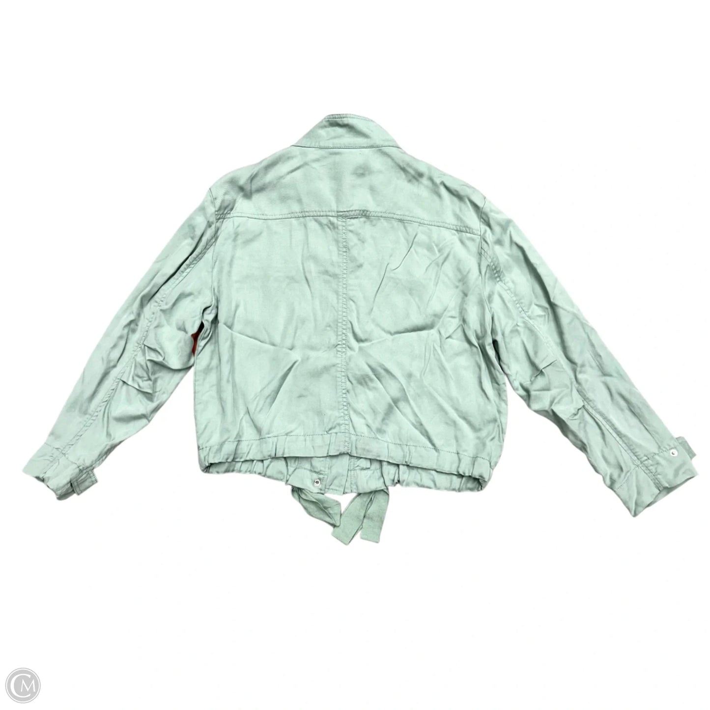 Jacket Shirt By Loft In Aqua, Size: L