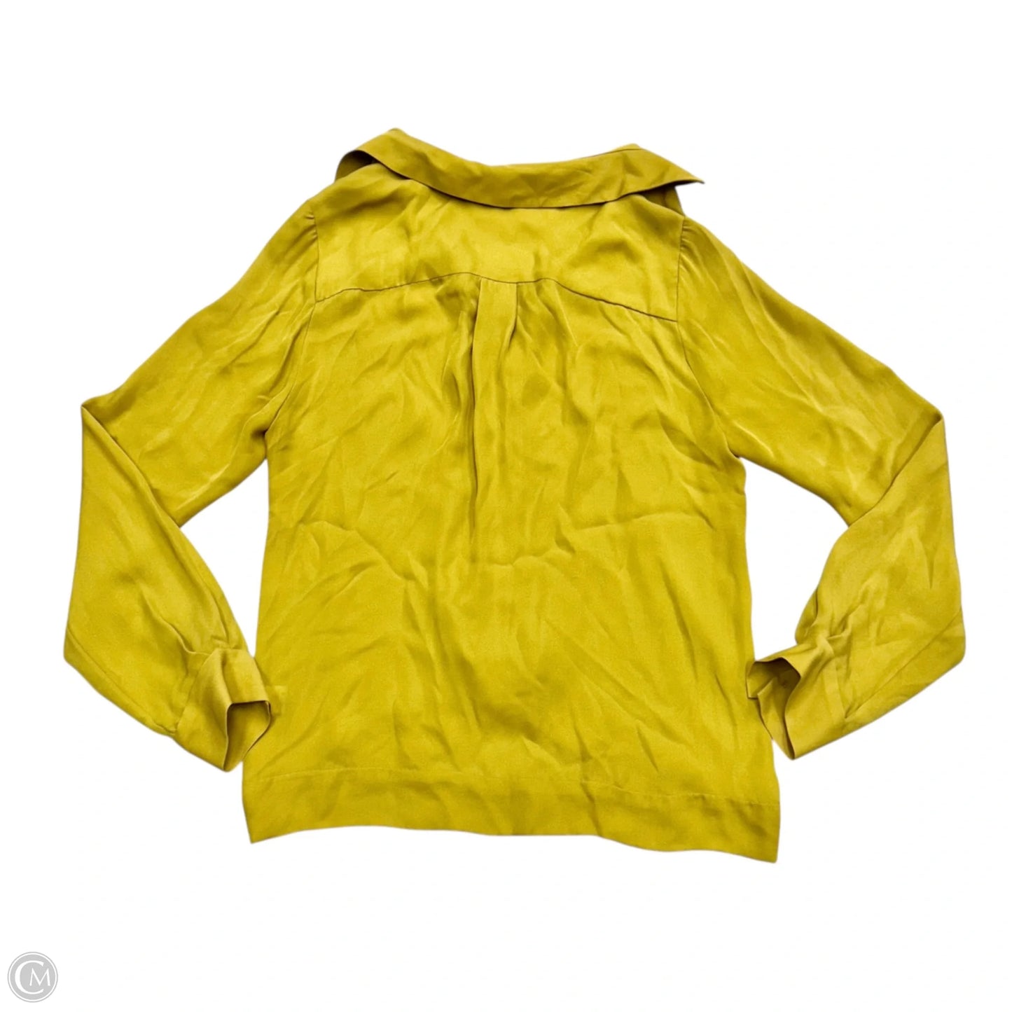 Top Long Sleeve By Alc In Yellow, Size: L