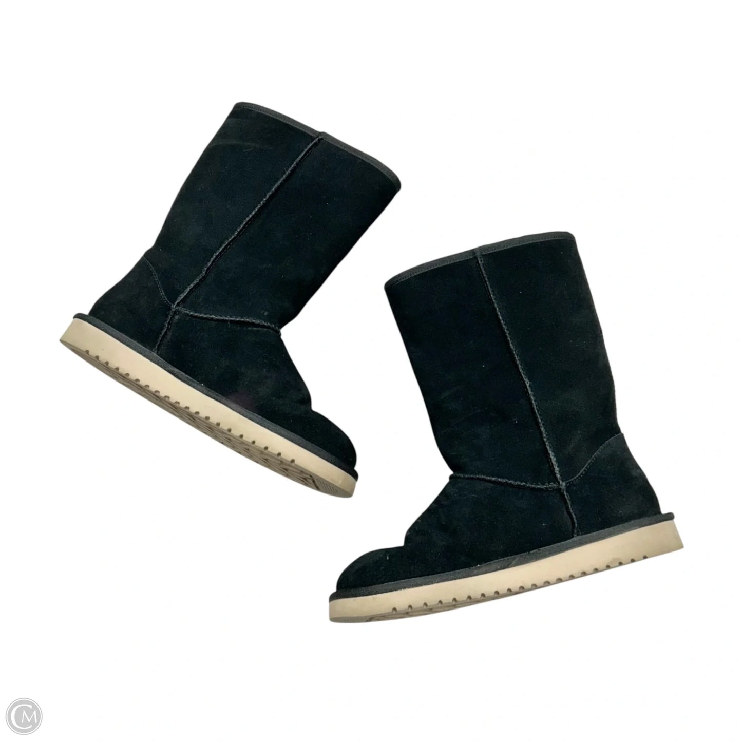 Boots Mid-calf Flats By Koolaburra By Ugg In Black, Size: 8