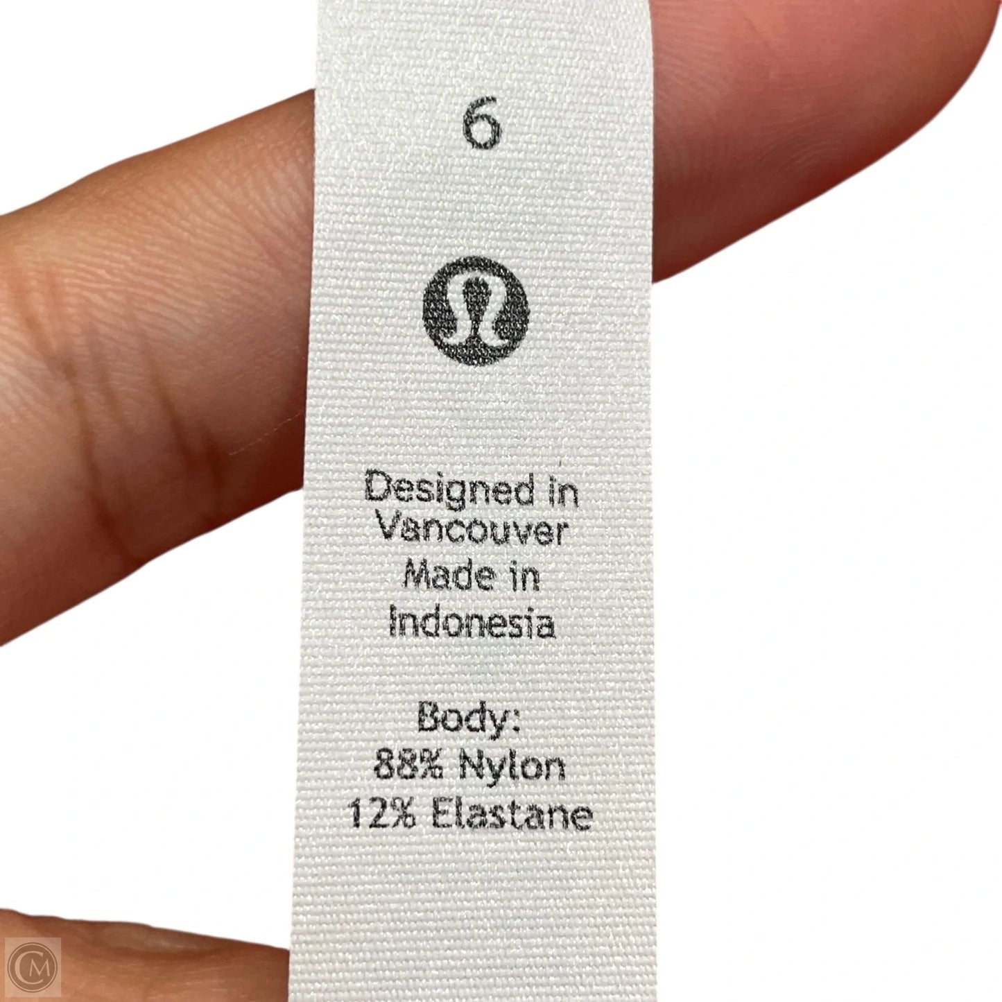 Athletic Top Long Sleeve Crewneck By Lululemon In Orange, Size: S