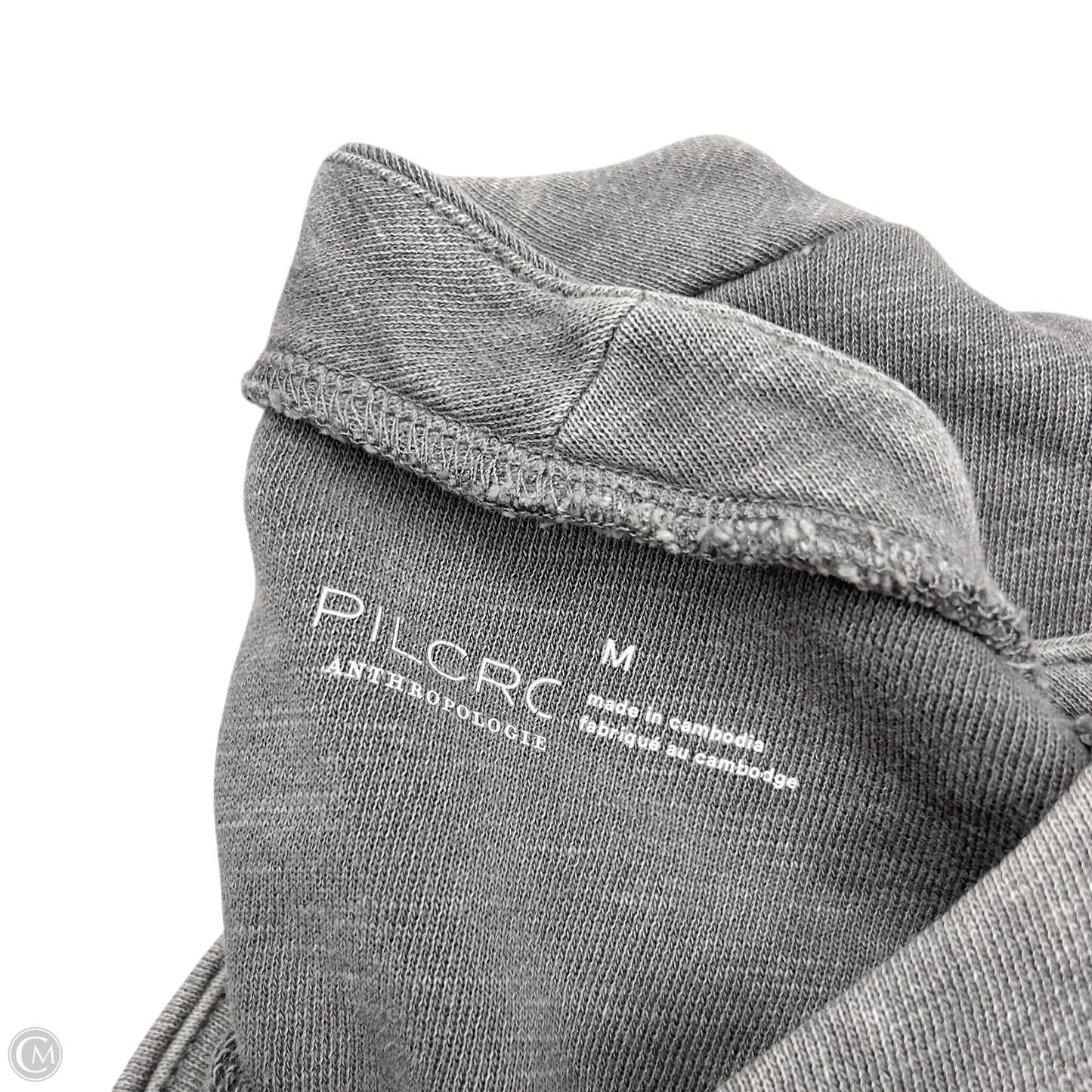 Sweatshirt Crewneck By Pilcro In Grey, Size: M