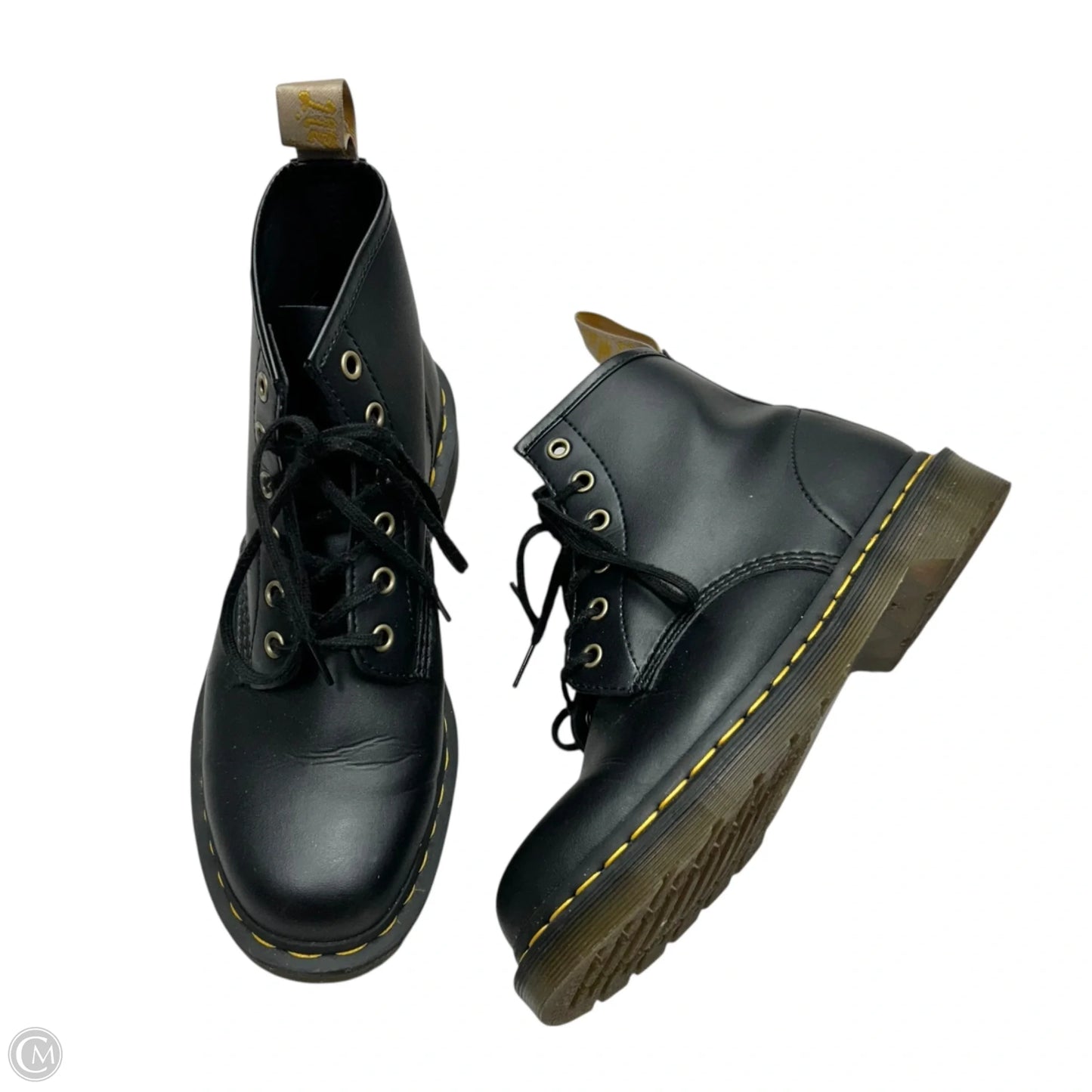 Boots Combat By Dr Martens In Black, Size: 8