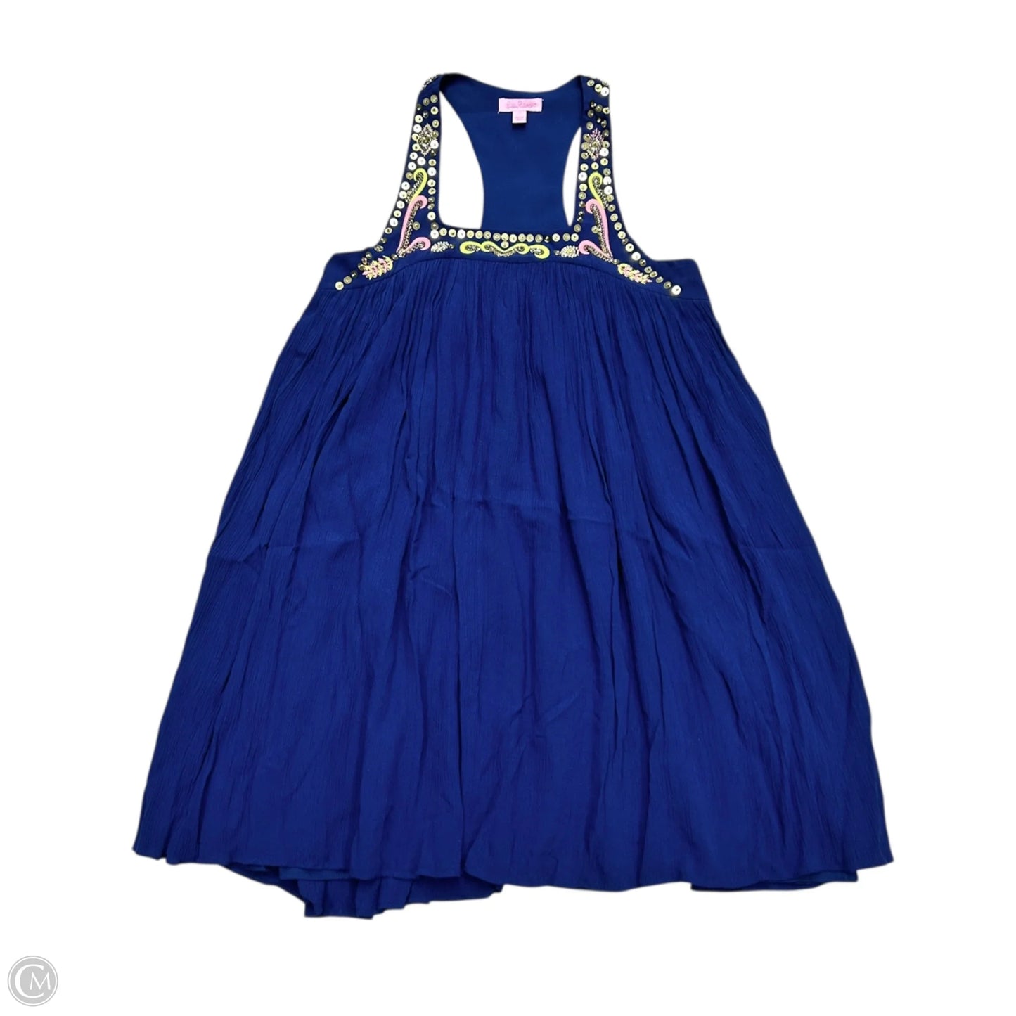 Dress Designer By Lilly Pulitzer In Blue, Size: Xs