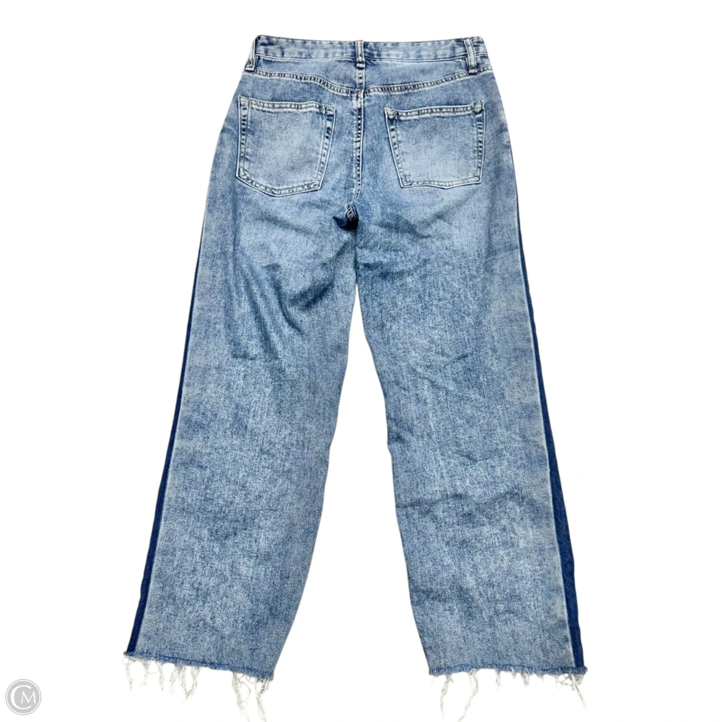Jeans Wide Leg By Oat In Blue Denim, Size: 0