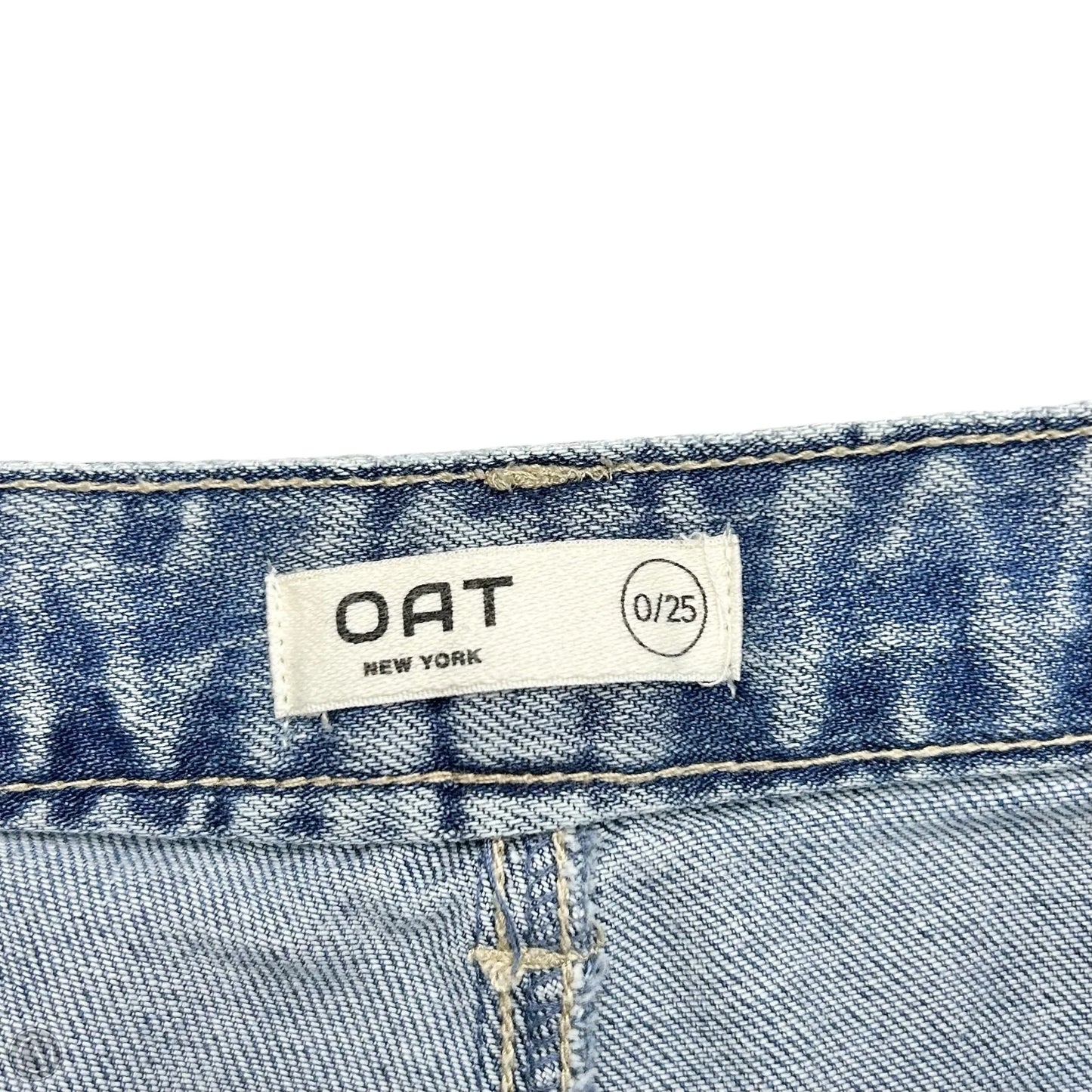 Jeans Wide Leg By Oat In Blue Denim, Size: 0