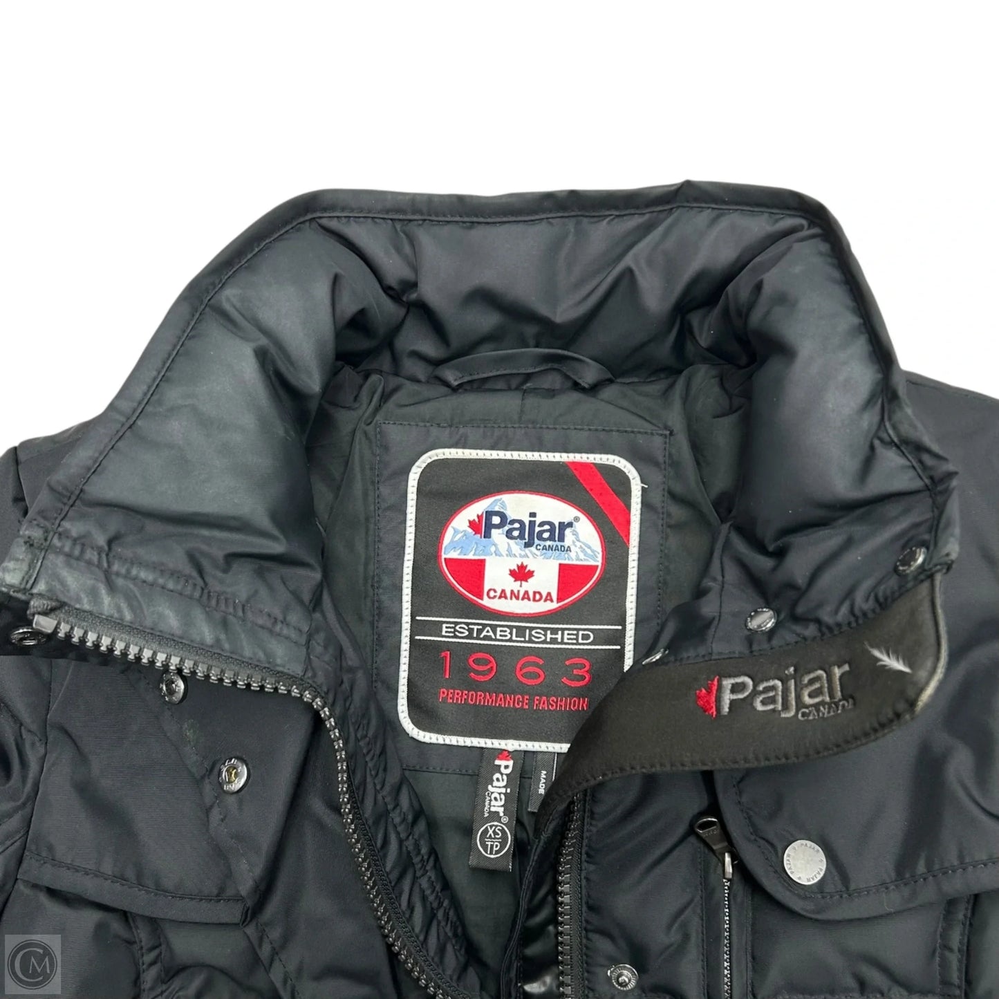 Coat Puffer & Quilted By Pajar In Black, Size: Xs
