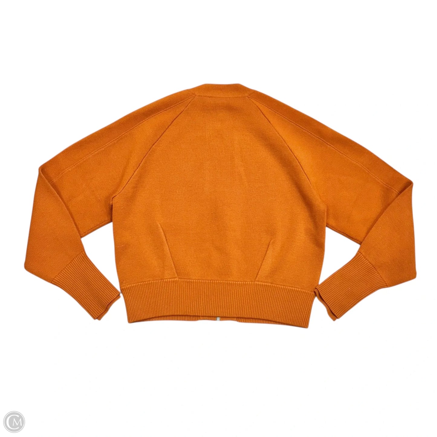 Sweater Cardigan By Athleta In Orange, Size: S