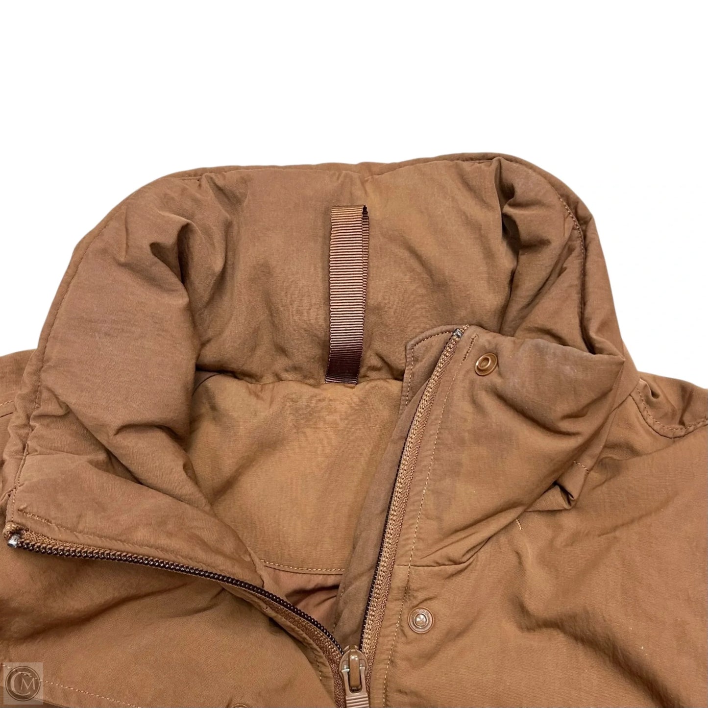 Athletic Jacket By Lululemon In Brown, Size: S