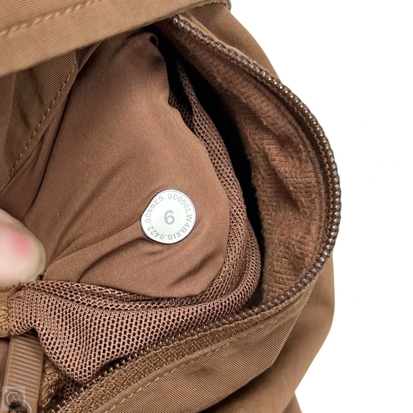 Athletic Jacket By Lululemon In Brown, Size: S