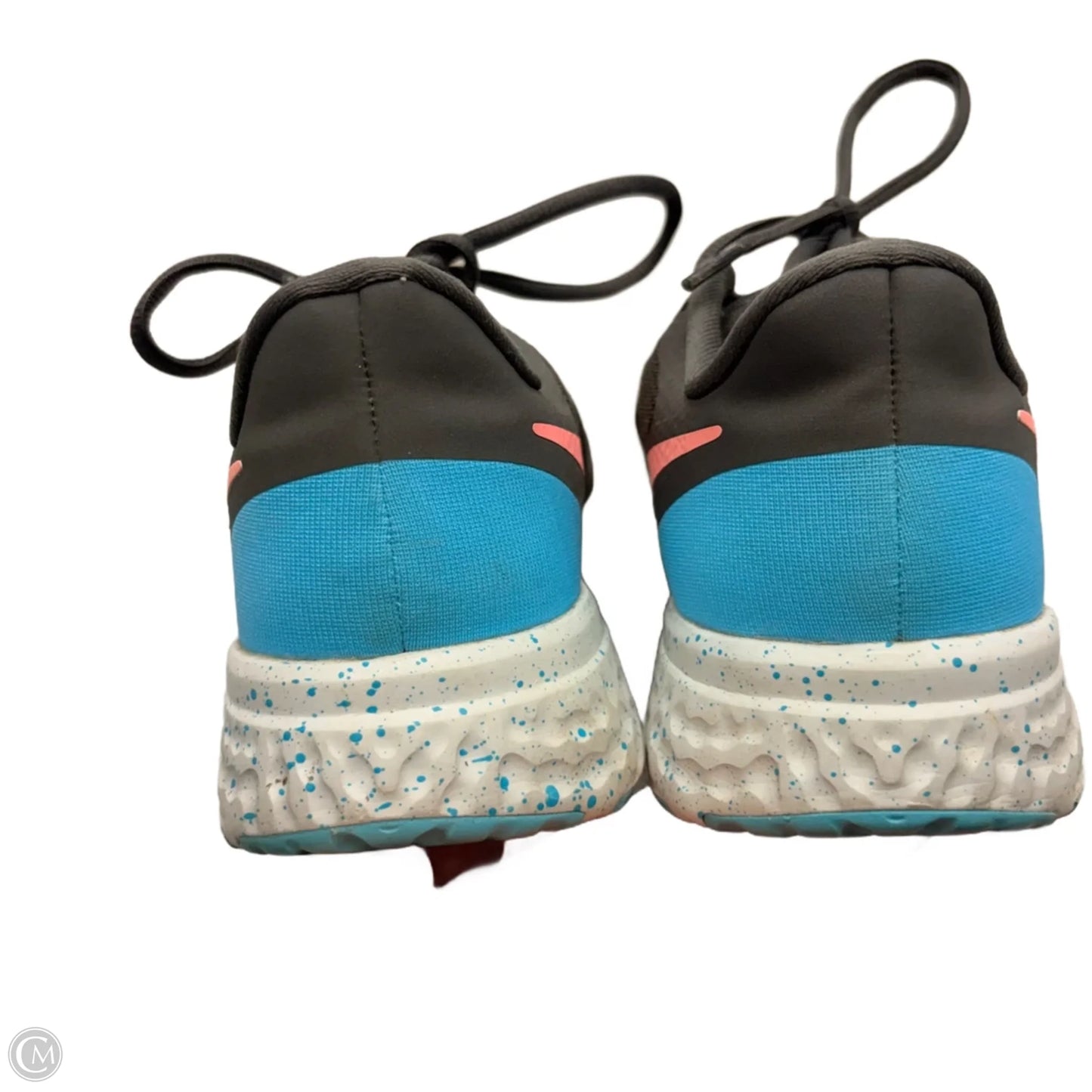 Shoes Athletic By Nike In Grey & Pink, Size: 9