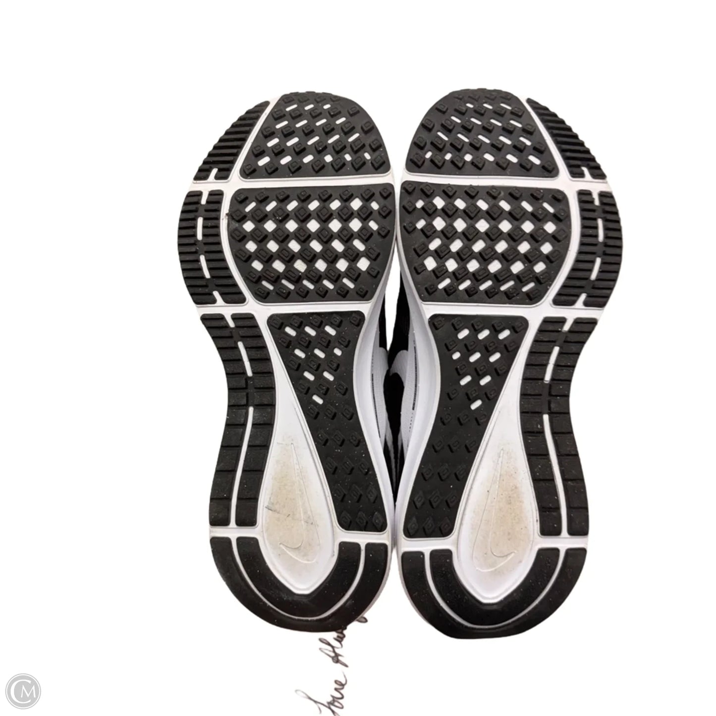 Shoes Athletic By Nike In Black & White, Size: 8