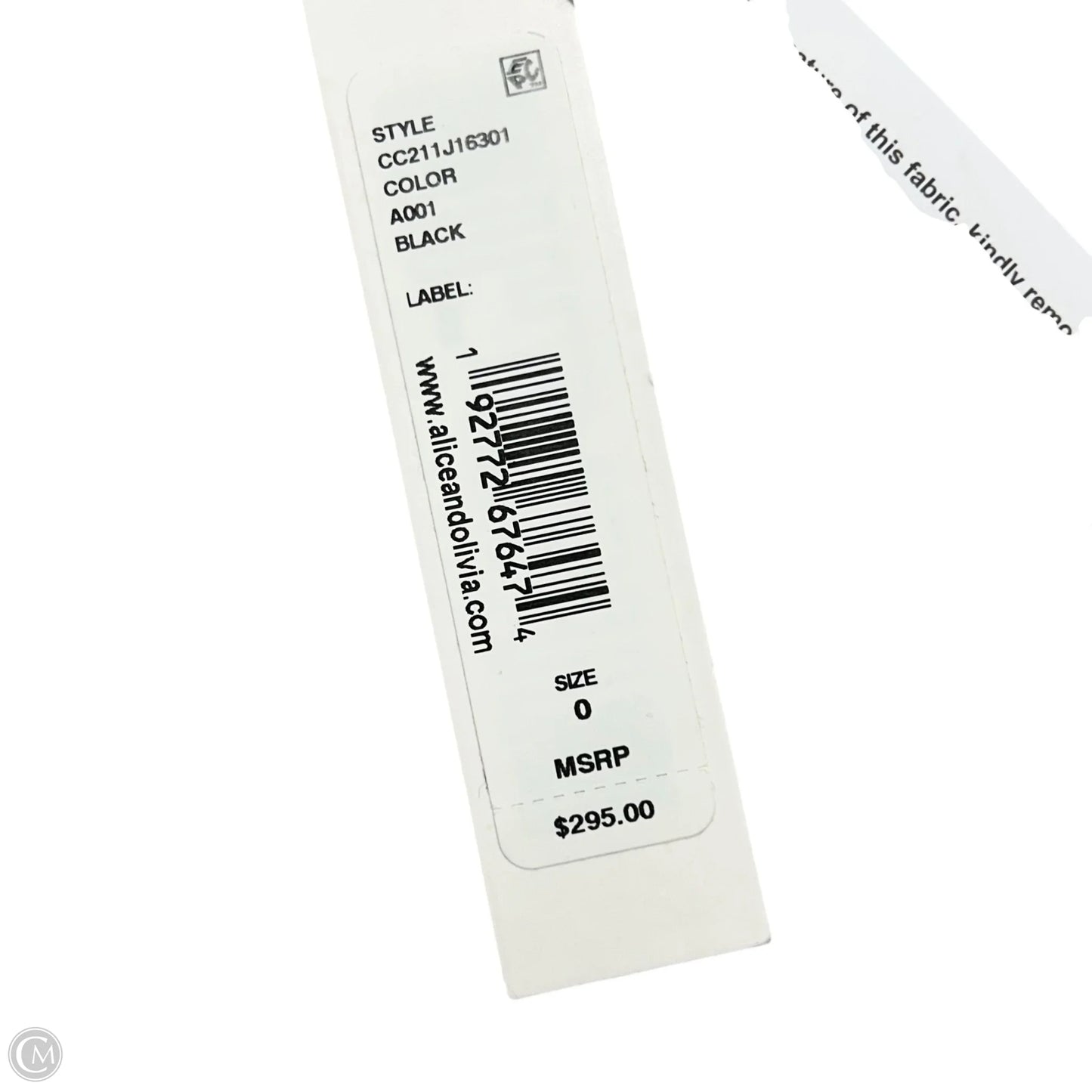 Skirt Designer By Alice + Olivia In Black, Size: 0