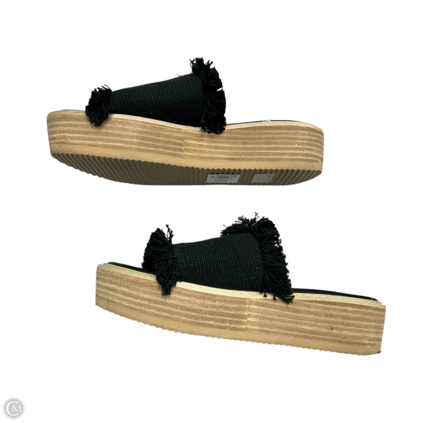 Sandals Heels Platform By Tony Bianco In Black, Size: 6