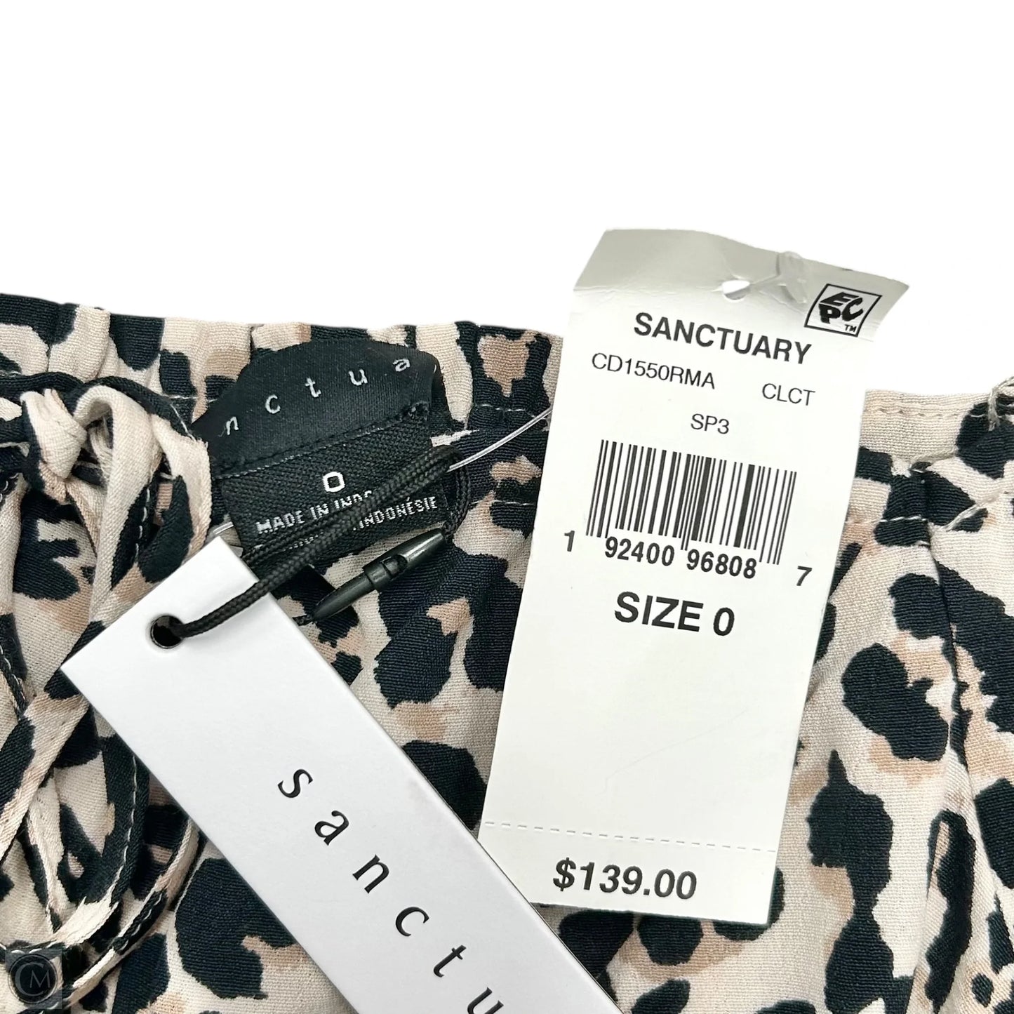 Dress Casual Short By Sanctuary In Leopard Print, Size: Xs