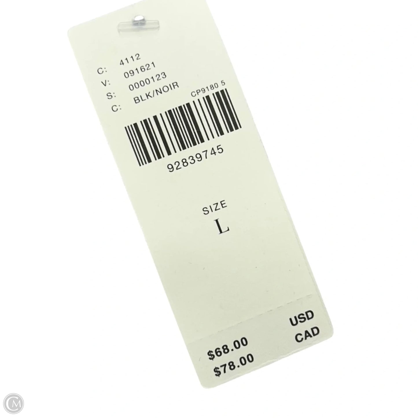 Top Sleeveless By Anthropologie In Black, Size: L