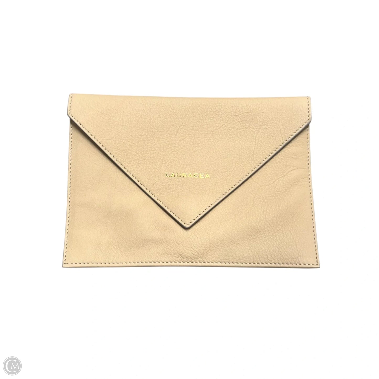 Clutch Leather By Lauracea, Size: Small
