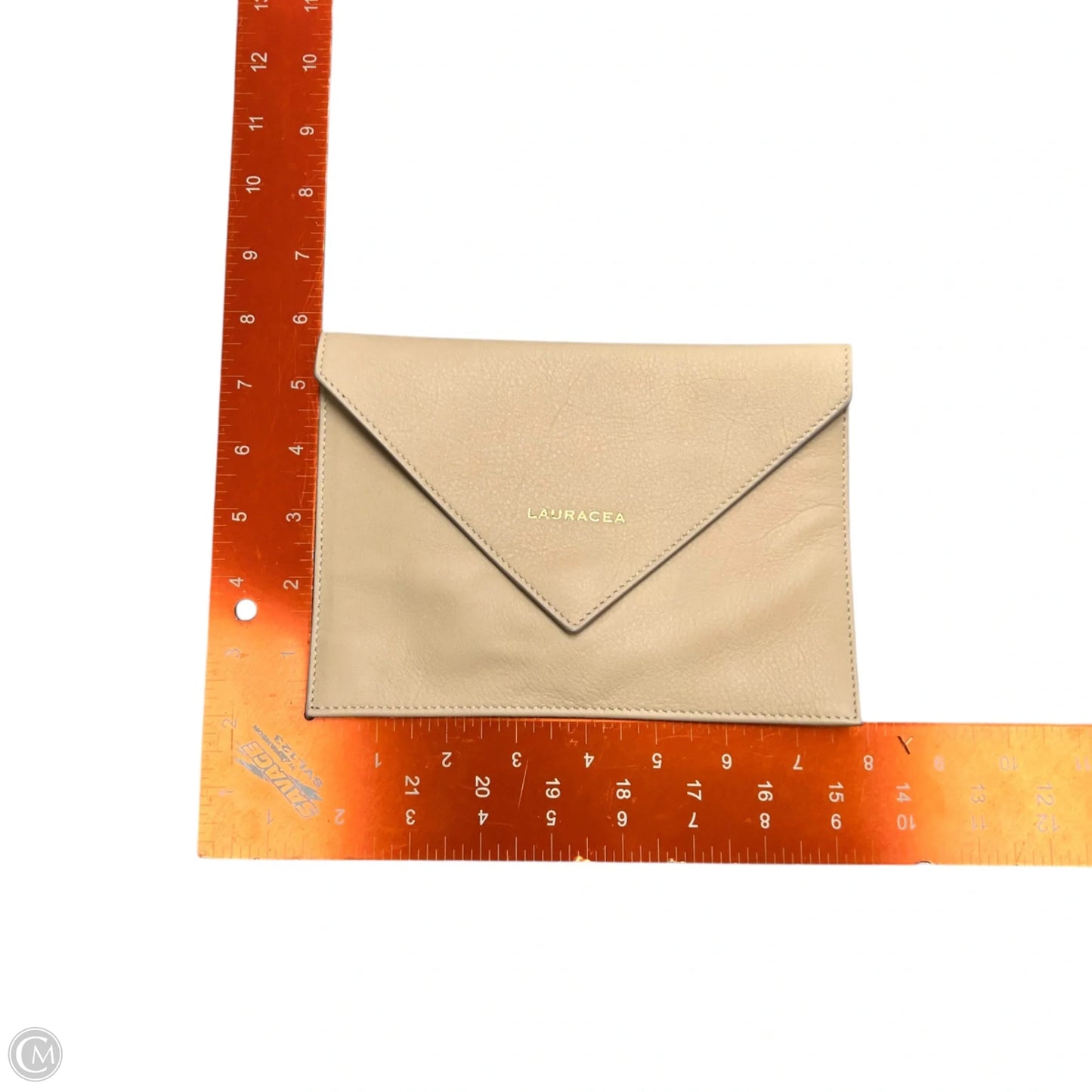 Clutch Leather By Lauracea, Size: Small