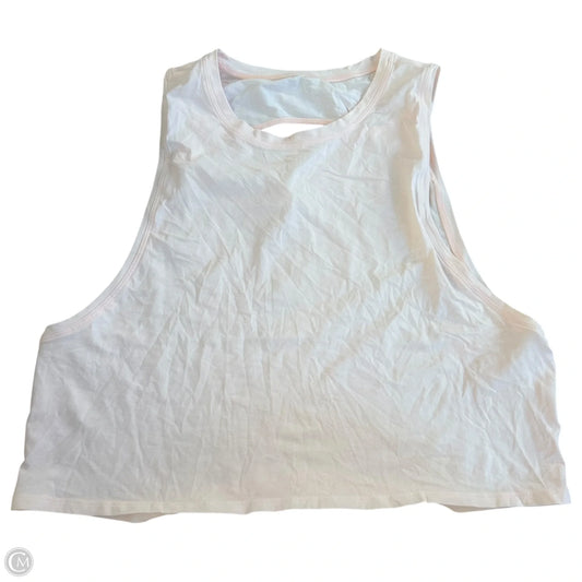 Athletic Tank Top By Lululemon In Peach, Size: M