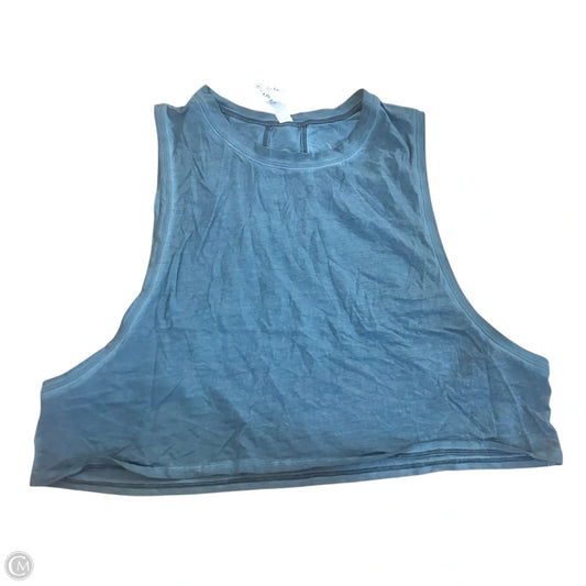 Athletic Tank Top By Lululemon In Navy, Size: M