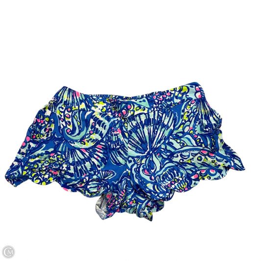 Shorts Designer By Lilly Pulitzer In Blue & Pink, Size: Xl