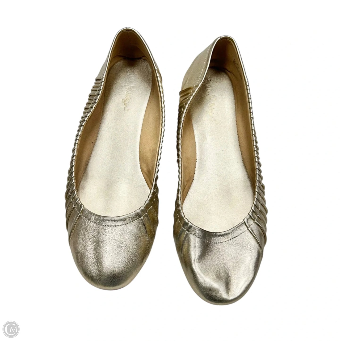 Shoes Designer By Lilly Pulitzer In Gold, Size: 9.5