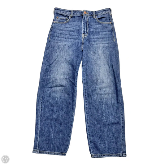 Jeans Straight By Pilcro In Blue Denim, Size: 6