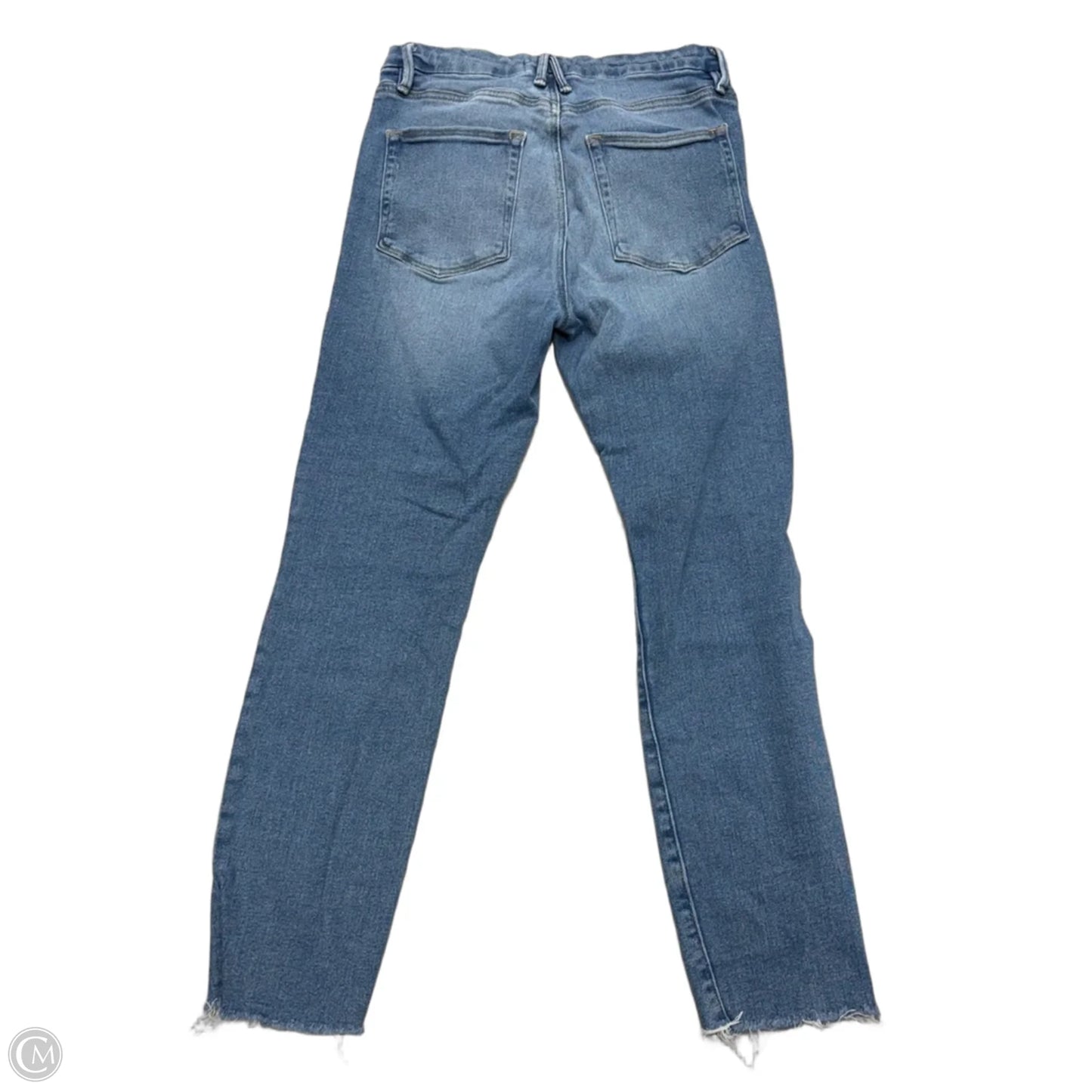 Jeans Skinny By Good American In Blue Denim, Size: 6