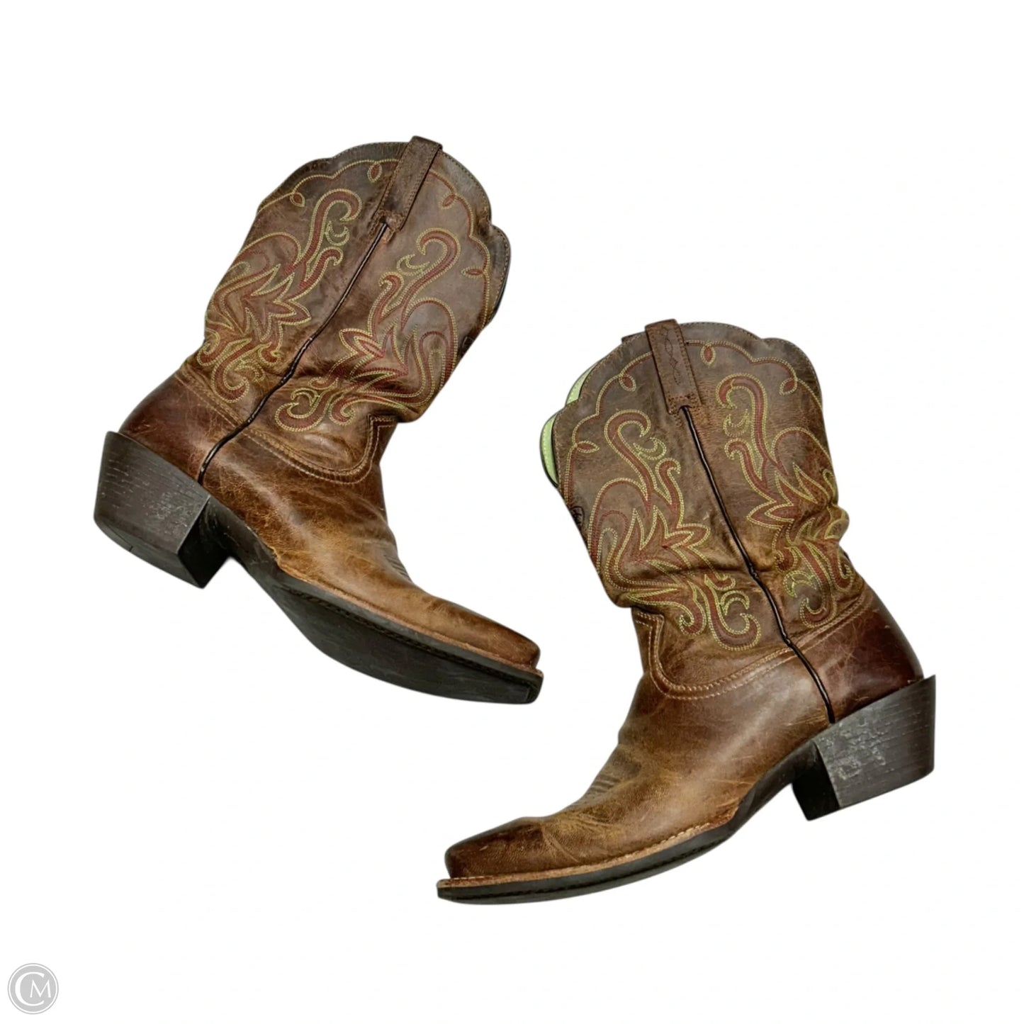 Boots Western By Ariat In Brown, Size: 9.5