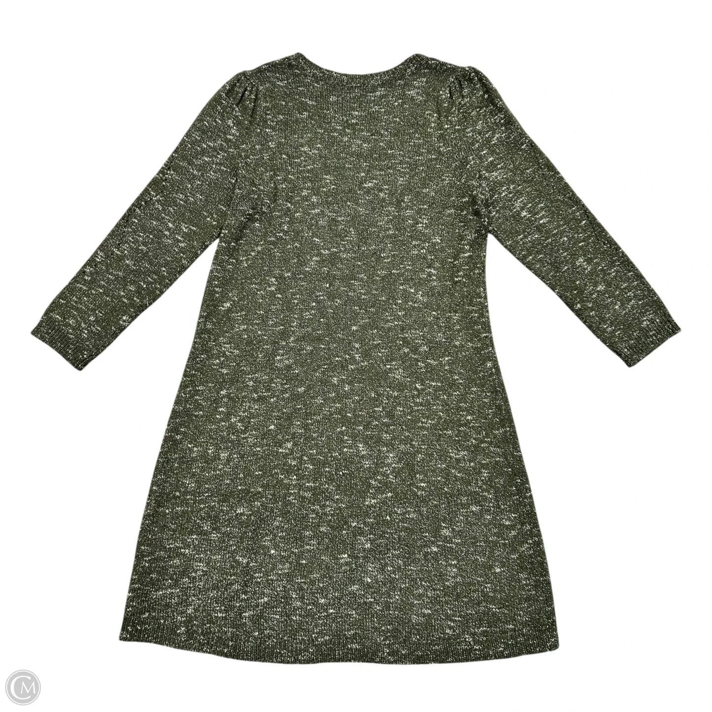 Dress Sweater By Talbots In Green, Size: 1x