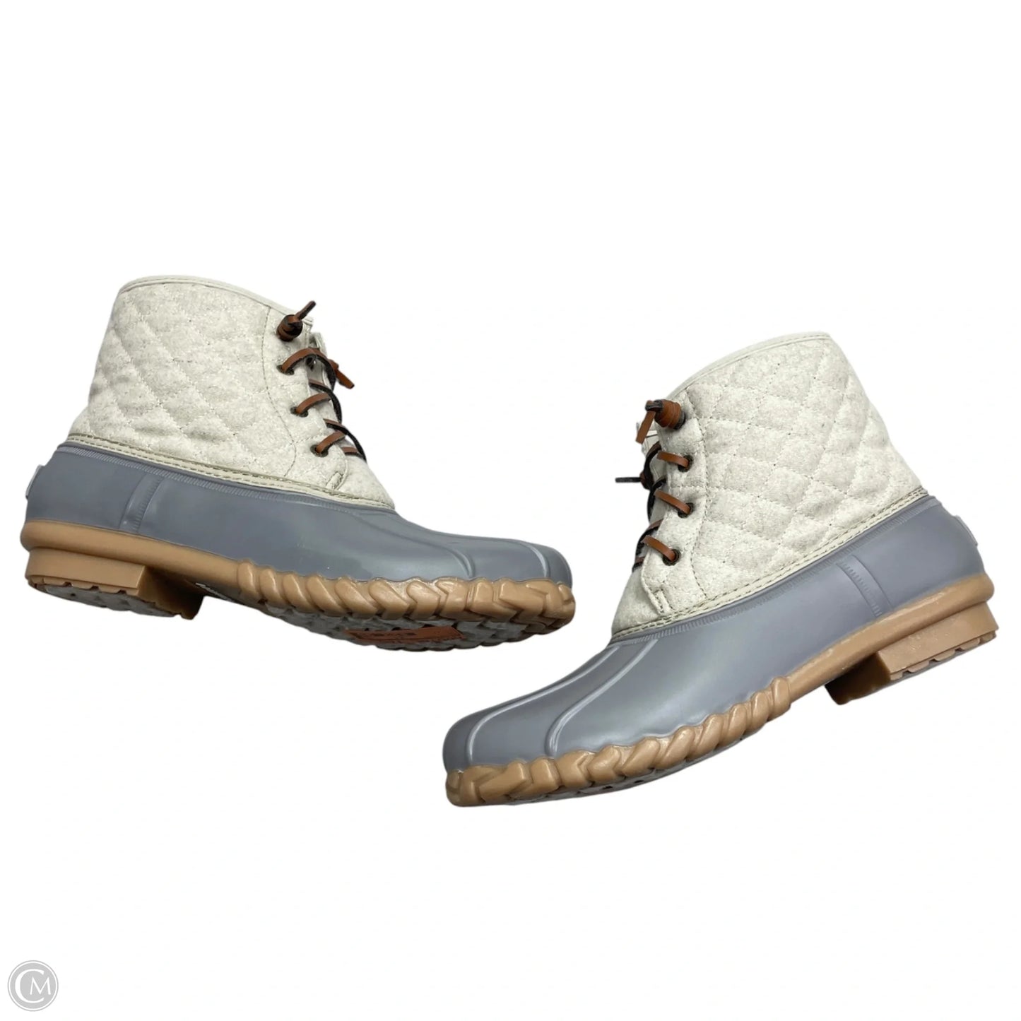 Boots Rain By Nautica In Grey & Tan, Size: 11