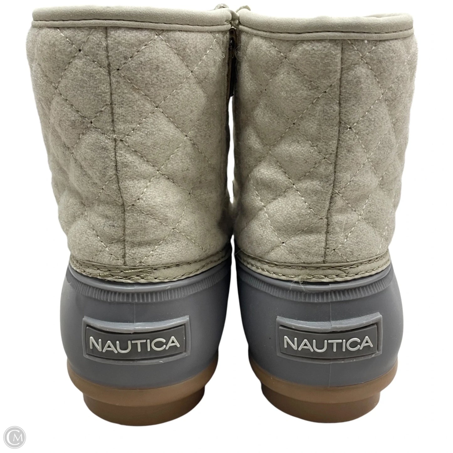 Boots Rain By Nautica In Grey & Tan, Size: 11