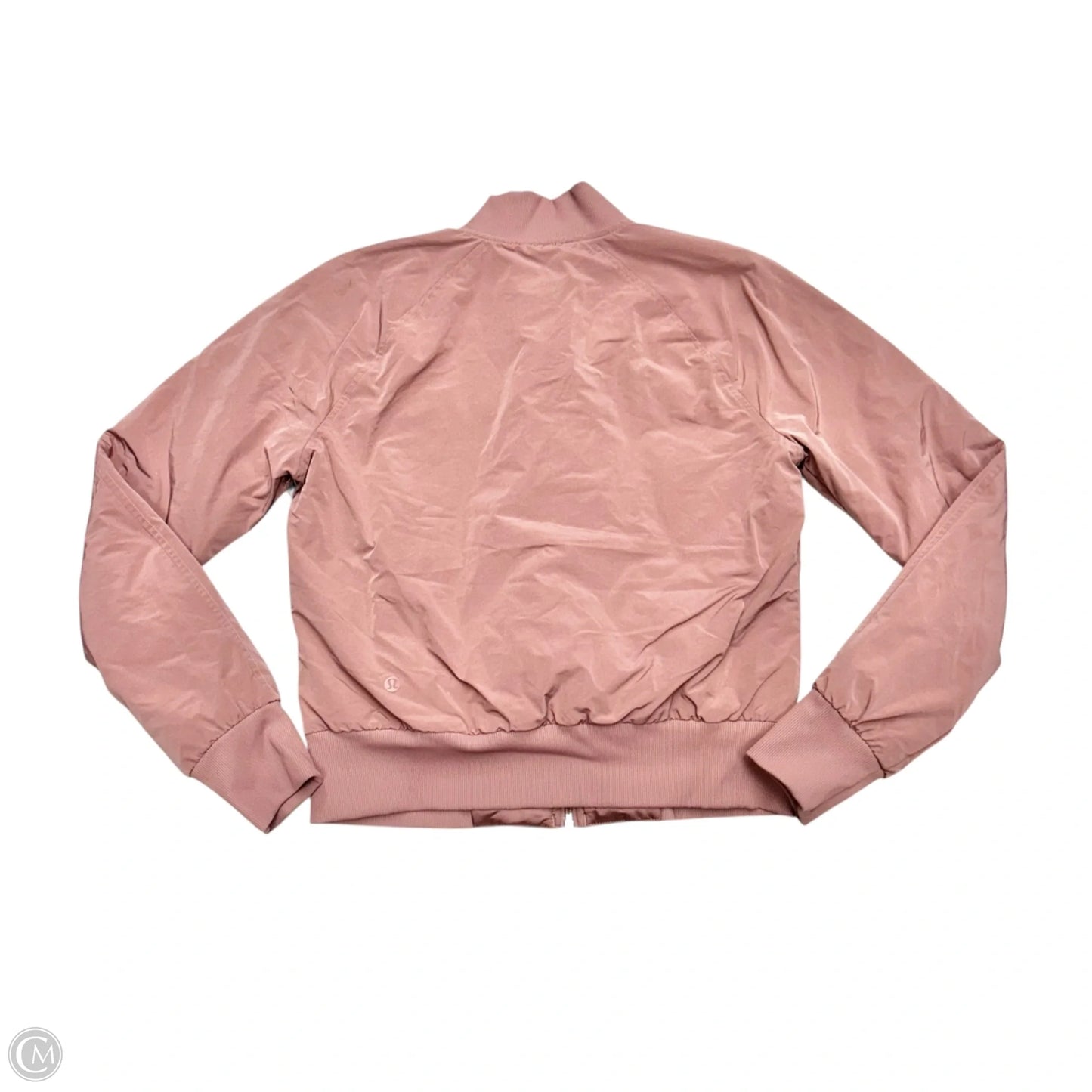 Athletic Jacket By Lululemon In Mauve, Size: S