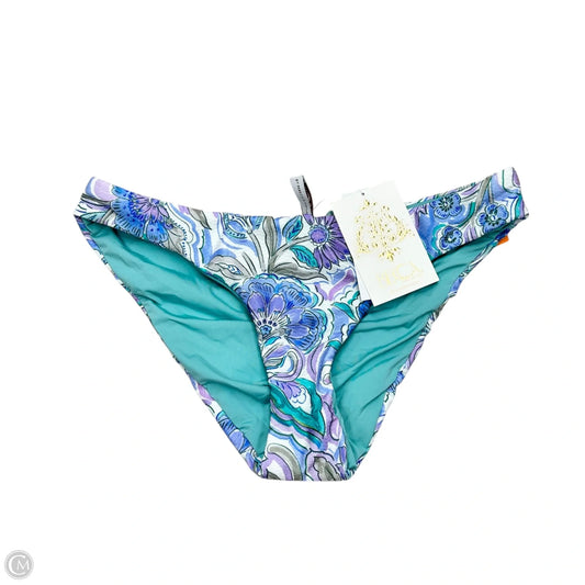 Swimsuit Bottom By Becca In Blue & Purple, Size: S