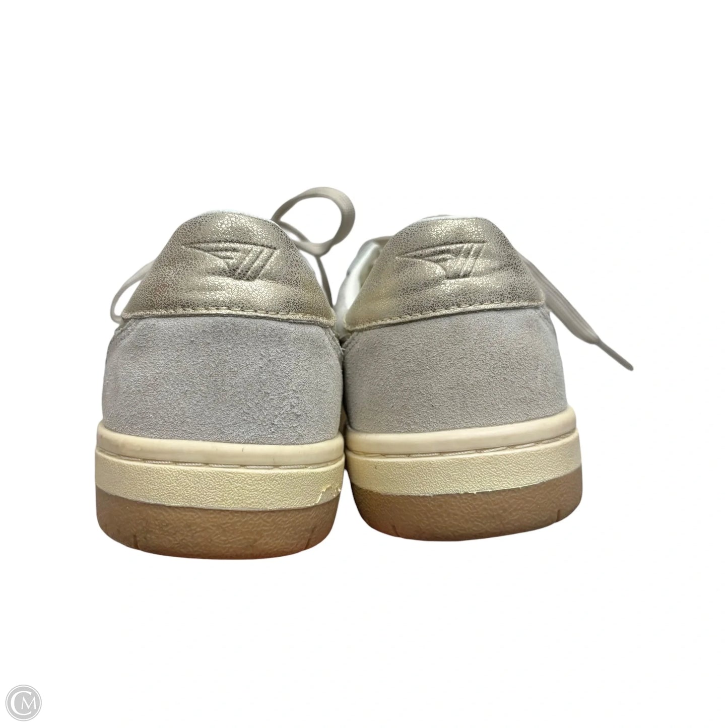 Shoes Sneakers By Gola In Gold & Silver, Size: 7