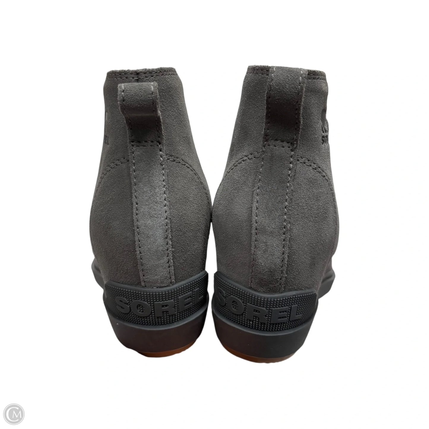 Boots Ankle Heels By Sorel In Grey, Size: 7.5