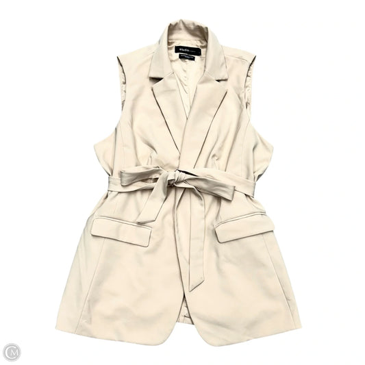 Vest Other By Studio In Cream, Size: 2x