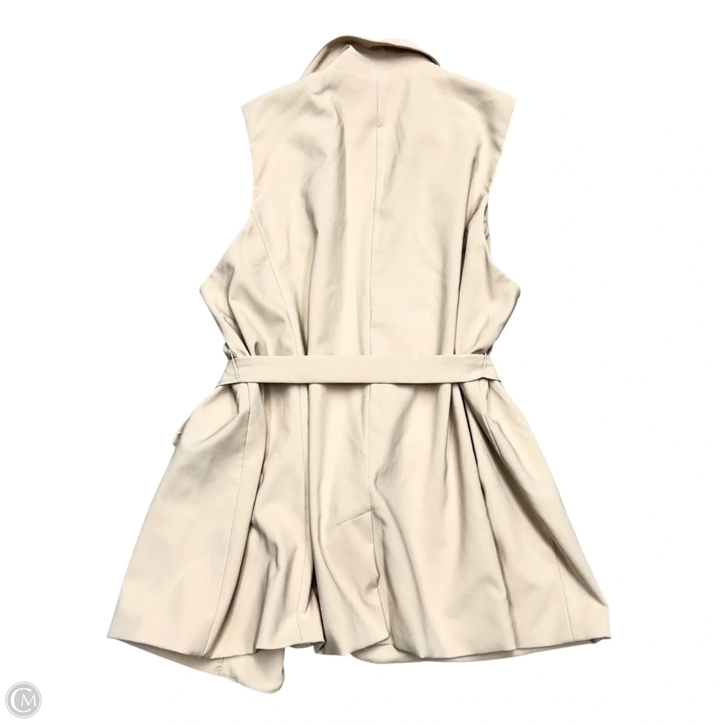 Vest Other By Studio In Cream, Size: 2x