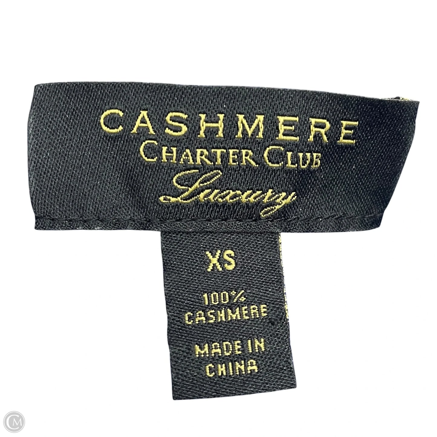 Sweater Cashmere By Charter Club In Blue, Size: Xs