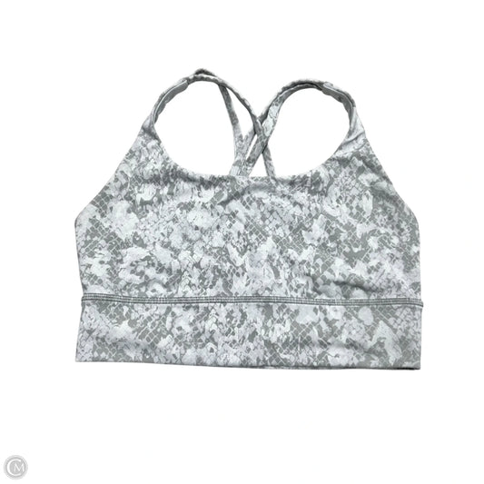 Athletic Bra By Lululemon In Grey, Size: S
