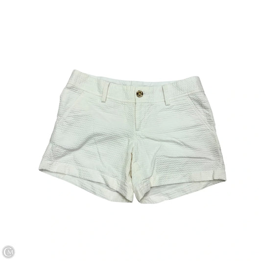 Shorts Designer By Lilly Pulitzer In White, Size: S
