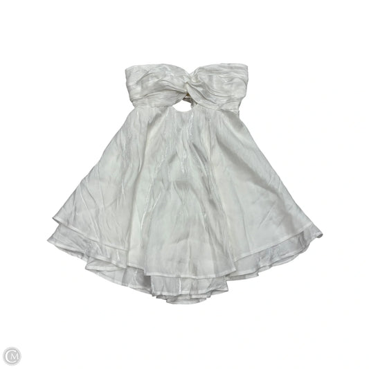 Dress Party Short By American Threads In White, Size: M