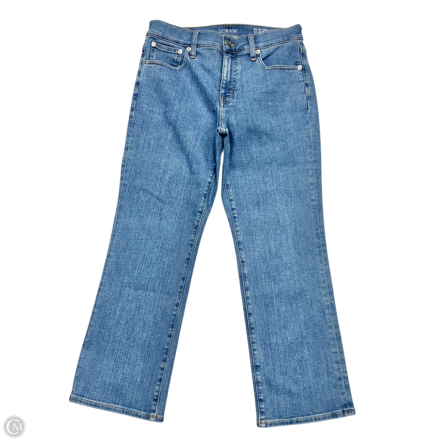 Jeans Flared By J. Crew In Blue Denim, Size: 4