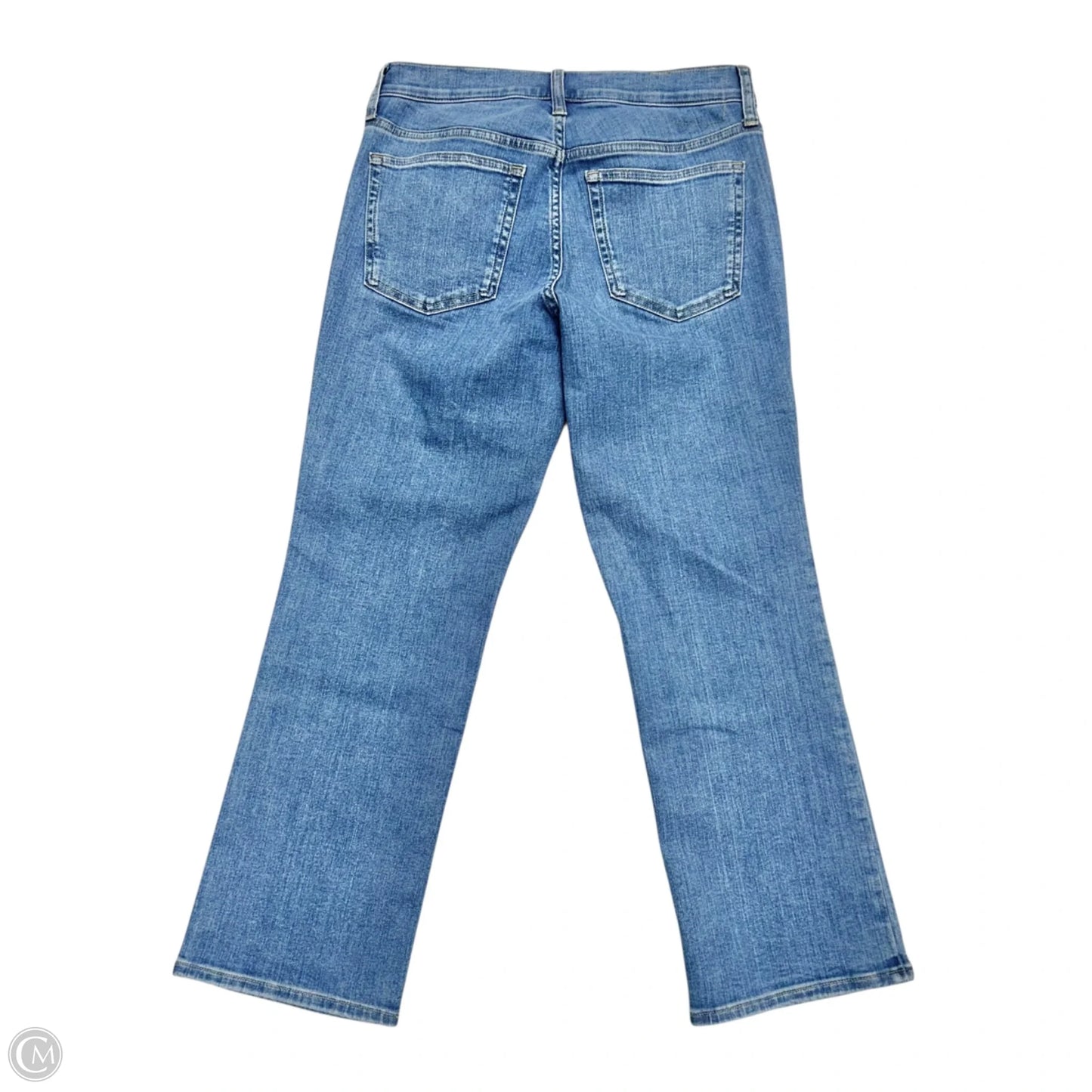 Jeans Flared By J. Crew In Blue Denim, Size: 4