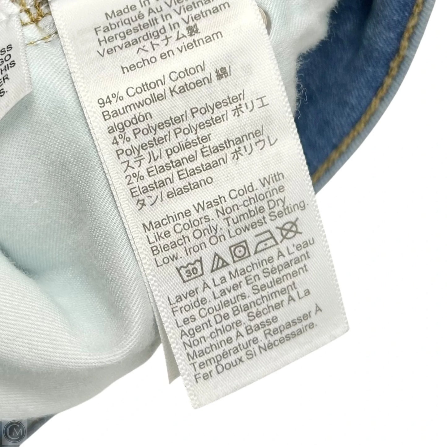 Jeans Flared By J. Crew In Blue Denim, Size: 4